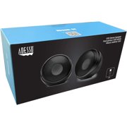 Adesso Xtream S4 USB-Powered Desktop Computer Speaker with Dynamic Sound - 5W x 2 - Works with Zoom, Microsoft Team, Skype, Webex and Google Meet