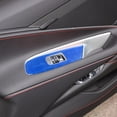 thumbnail image 5 of TINKI Soft Carbon Fiber Window Lift Switch Trim Cover Fit for Chevrolet Corvette Z06 Z51 C8 2020-2023, Window Lift Switch Panel Decoration Frame Trim Sticker,for Coupe, 5 of 7