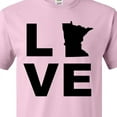 thumbnail image 4 of Inktastic Love Minnesota T-Shirt, 4 of 5