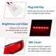 thumbnail image 4 of Luces LED de Tercera Freno Únicas para Toyota Yaris Mk3 Hatchback 2012-2020 No.815700D150 Luz de Freno Roja Montada en Alto Centro, 4 of 7