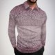 thumbnail image 1 of Blusa y camisa de manga larga con cuello vuelto para hombre, jersey de solapa, manga corta, deportiva, de manga corta, blusa de poliéster para hombre, 1 of 5