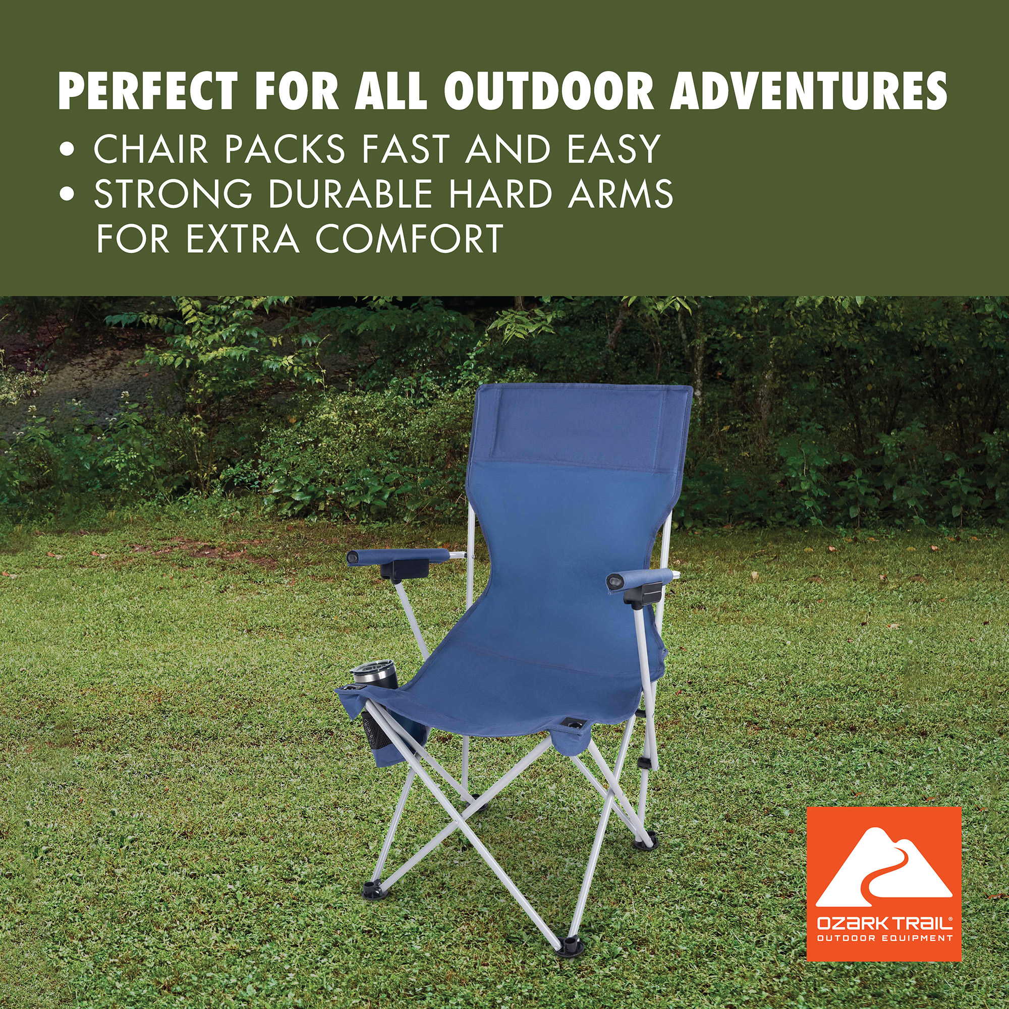 Ozark Trail Hard Arm Camping Chair photo 3