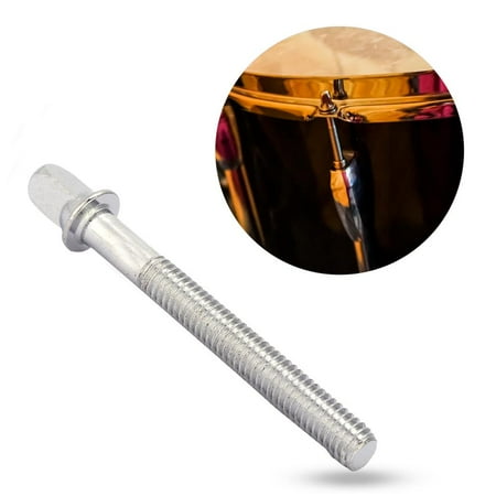 YLSHRF Bass Drum Rod, Bass Drum Tension Rod,6PCS Standard 6 * 60mm Bass Drum Key Tension Rod Set Replacement Accessory