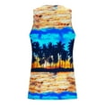 thumbnail image 4 of LSLJS Débardeur Homme à Imprimé Dégradé Sans Manches Col Rond T-Shirt de Plage, 4 of 5