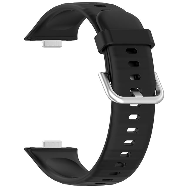 Correa Silicona Reloj Deportiva Impermeable Ygjytge para Huawei Watch Fit 3 Negro