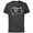Charcoal, variant on Disney Lilo & Stitch Techno Time Travel Earthbound - Short Sleeve Cotton T-Shirt for Adults - Customized-Black