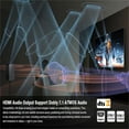 thumbnail image 6 of HDMI eARC Extractor HDMI Audio Extractor with Multiple Audio Output for Home Theater Systems, 6 of 10