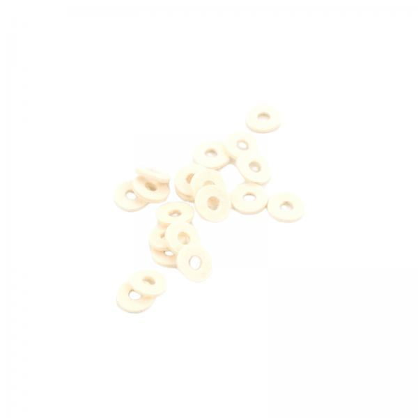 Arandela de fieltro para trompeta,Herramienta profesional de reparación de trompeta Cojín de fieltro,Accesorio para instrumentos de arandela de fieltro para trompeta,Accesorio de repuesto
