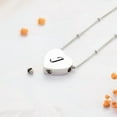 thumbnail image 5 of XIUDA Cremation Jewelry for Ashes Personalized Initial Heart Urn Necklace for Women Men Stainless Steel Keepsake Memorial Pendant for Human Ashes, 5 of 6