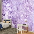 thumbnail image 2 of Peel and Stick Wallpaper Canvas Purple marble stone backgrounds Modern Art Wall Mural Decor Self Adhesive and Removable 100in x 144in, 2 of 7