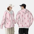 thumbnail image 4 of Vsdgher Sweat à Capuche Imprimé Chien Caniche pour Hommes Femmes, Manches Longues Protection Solaire Pêche pour Course Natation-Moyen, 4 of 7