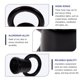 thumbnail image 3 of BESTYASH 20Ud Gancho De Sujeción Para Lámparas Colgantes Con Material Anticorrosión Negro, 3 of 7