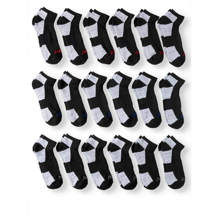 Men's Half-Cushion Low Cut Socks 18-Pack (Best Oil Penny Stocks)