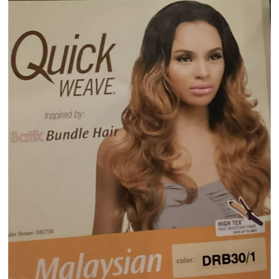 Outre Quick Wig Batik Malaysian Bundle Hair - Color # DRB30/1