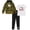 Camo, variant on Little Girls' 3-Piece Hoodie, Tee & Legging Set, Pink/Blue, Size 5