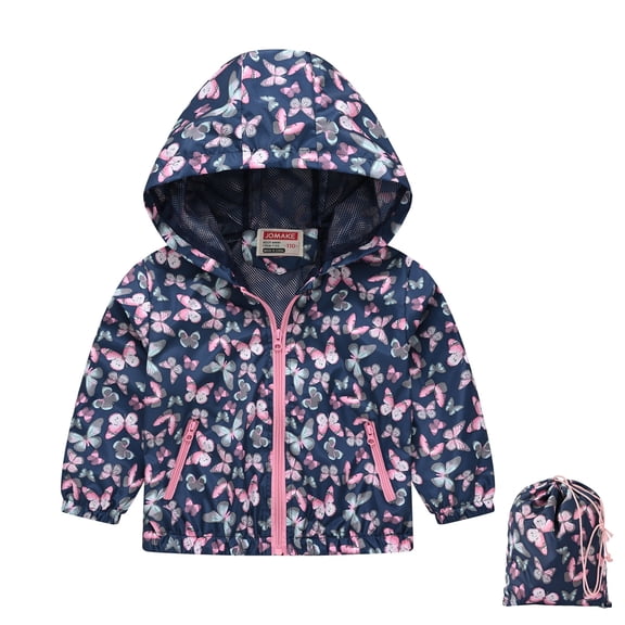 Bovxnpu Toddler Boys Girls Fall Winter Jacket, Boys Hooded Jacket Outwear Coat, Cute Printed Jacket Hooded Jacket For Boys And Girls