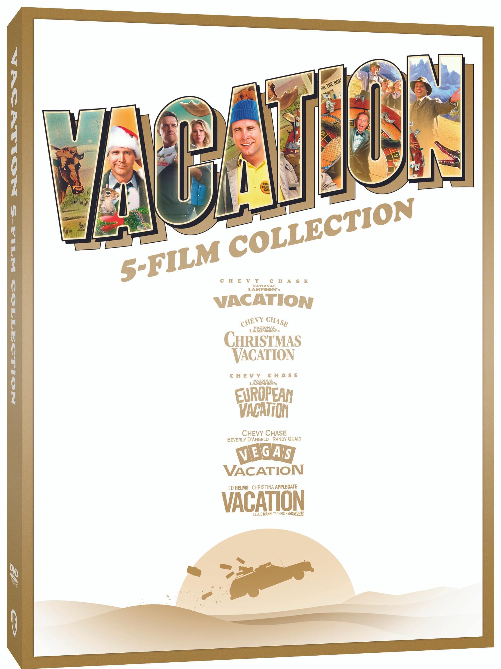 Vacation Collection (National Lampoon's Vacation / National Lampoon's European Vacation / National Lampoon's Christmas Vacation / Vegas Vacation / Vacation [2015]) (DVD), Comedy, Warner Bros.