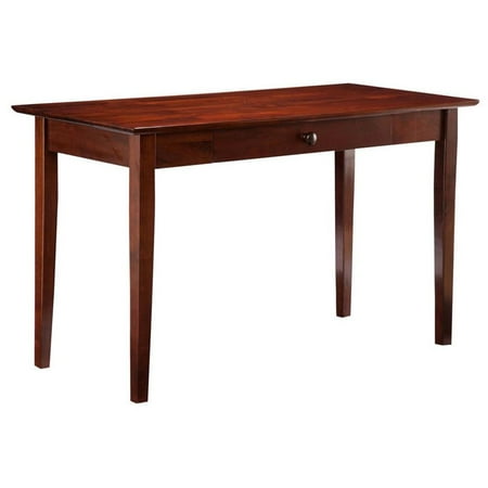 Atlantic Furniture Shaker Writing Desk In Walnut