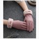 thumbnail image 5 of Wosthever 1 par de guantes para mujer, invierno, clima frío, terciopelo, exterior, calentador de manos para mujer, manopla portátil para montar, Suministros térmicos Gris Wosthever HA071461-03, 5 of 6
