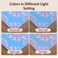 thumbnail image 7 of Design&I 8'x10' Ultra Soft Area Rug, Kawaii Starfish Pearl Center Scale Cute Border Purple Mermaid Refined Structured None Fluffy Washable Non Shedding for Bedroom Living Room Under Sectional, 7 of 7