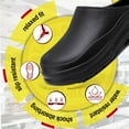 thumbnail image 5 of Kitchen Non Slip Shoes Non-Slip Chef Shoes for Men & Women  Slip-Resistant Kitchen Work Clogs, Breathable Safety Shoes for Restaurant Staff, Slip-On Food Service Footwear with Comfortable Design, 5 of 7