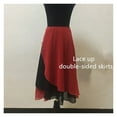 thumbnail image 5 of Ballet Skirt Women Adults Long Chiffon Ballet Classical Dance Skirts Lace Up Double-sided Ballet Skirts Ballet Dance, 5 of 7