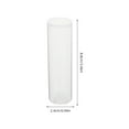 thumbnail image 2 of DEEPCRAFF 30 Pcs Tubes à Rabat en Plastique Transparent pour Cosmétiques, Papeterie et Rangement de Fête, 2 of 8