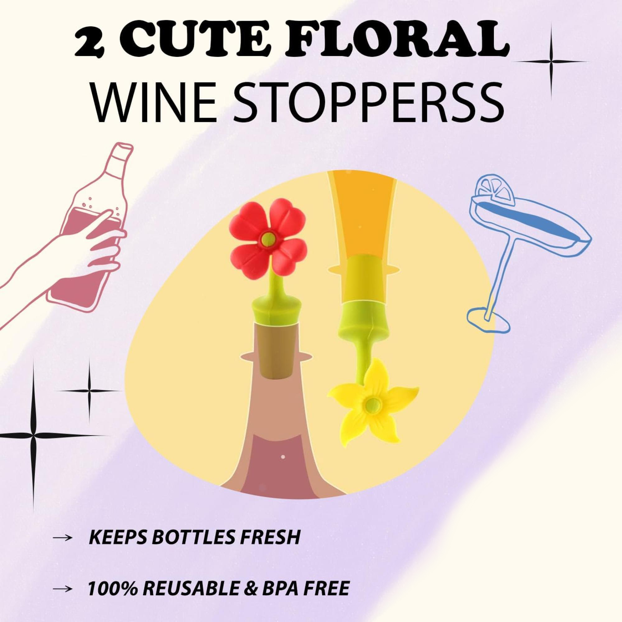 Gift Basket - 8 Gift Includes Wine Tumbler Bath Bombs Wine Charms Comfy Socks