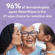 WaterWipes Sensitive Soothing, 99% Water with Botanical Extract, Unscented Baby Wipes, 240 Wipes