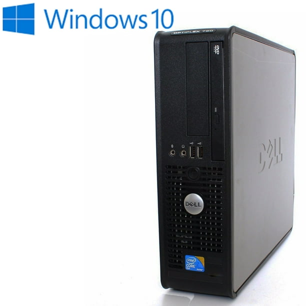 Used Dell OptiPlex 760 Tower Desktop PC with Intel Core 2 Duo Processor