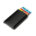 thumbnail image 2 of Wallet RFID Card Holder Mens Leather Metal Slim Credit Card Wallet, 2 of 6