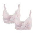 thumbnail image 1 of INSPIRE CHIC Women's Plus Size Full Coverage Padded Floral Underwired Bra, 1 of 6