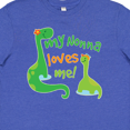 thumbnail image 4 of Inktastic My Nonna Loves Me Grandson Gift Youth T-Shirt, 4 of 5