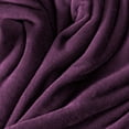 thumbnail image 5 of Bare Home Ultra Soft Microplush Velvet Blanket - Luxurious Fuzzy Fleece Fur - All Season Premium Bed Blanket, Twin Extra Long (Twin/Twin XL, Plum), 5 of 6