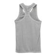 thumbnail image 7 of Fabrcox Men Tank Tops Quick Dry Crew Neck Men's Sleeveless Shirts Big and Tall Fitted Ribbed Hiking Workout Men's Muscle Shirts Gray S, 7 of 7
