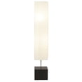 thumbnail image 4 of Mainstays 58" Modern White Rice Paper Floor Lamp with Dark Wood Finish Base, 4 of 8