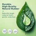 thumbnail image 3 of Medium Rubber Bath Safety Mat By Slipx Solutions: White In-Tub Suction Cup Mat, 3 of 6