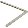 thumbnail image 4 of Roma Moulding 4x6 Solid Wood, Lavo Traditional Style, Silver Single Photo Frame, 4 of 4