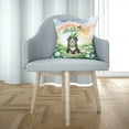thumbnail image 3 of Happy St. Patrick’s Day Bernese Mountain Dog with Green Hat Shamrocks Rainbow Pillow Cushion Double Sided Berner Lover Gifts Throw Pillow - 03007, 3 of 4