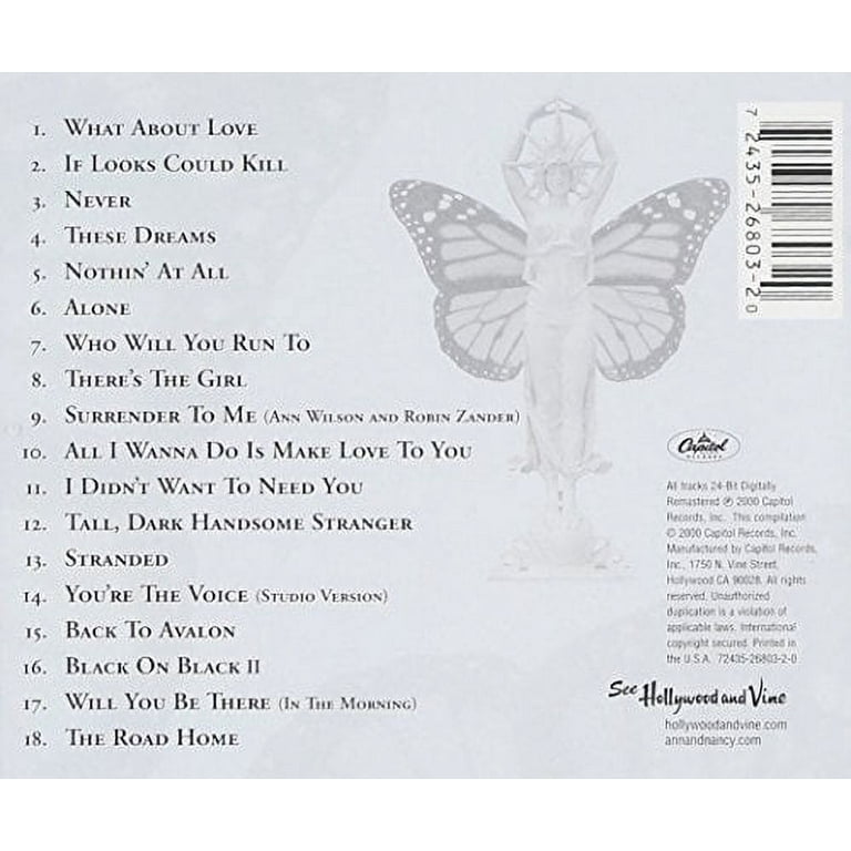 Heart – Alone (1987, CD) - Discogs