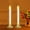 Gold, variant on 6Pack Flameless Taper Candles Battery Operated with Remote Timer, Flickering LED Candlesticks for Window Christmas Wedding Party Decor