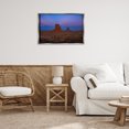 thumbnail image 3 of Stupell Industries Moon over Canyon Mesa Landscape & Nature Photography Gray Floater Framed Canvas Art Print Wall Art, 31 x 21, 3 of 10