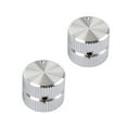 thumbnail image 1 of 2pcs Guitar Dome Knobs Accessories Maintenance Universal Adjust Knob String Instrument Accessory Professional Sturdy Button Caps Replacement, 1 of 5