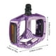 thumbnail image 2 of Pedales Bicicleta Plataforma Ancha Antideslizante para MTB Mountain Road Bike Púrpura, 2 of 4
