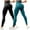 Green, variant on 2 Pack Lifting Yoga Leggings for Women Tummy Control High Waist Seamless Booty Scrunch Gym Running Workout Pants (Beige, M)
