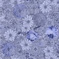 thumbnail image 1 of Ahgly Company Machine Washable Indoor Square Transitional Deep Periwinkle Purple Area Rugs, 4' Square, 1 of 7