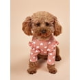 thumbnail image 1 of 1pc Pet Love Heart Design Base Shirt, Suitable For Cats And Dogs, 1 of 5