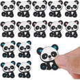 thumbnail image 2 of 18Pcs Animal Silicone Beads 3 Colors Panda Silicone Beads Cute Cartoon Silicone Beads Bulk, 2 of 7