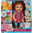 thumbnail image 2 of Baby Alive Super Snacks Snackin’ Sara - Brown Hair, 2 of 12