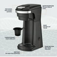 thumbnail image 5 of Newhouse Hardware Single-Serve Coffee Maker with Reusable Pod, K-Cup Compatible, Adjustable Strength, 14 oz Reservoir, Black (NHCM-001-K), 5 of 7